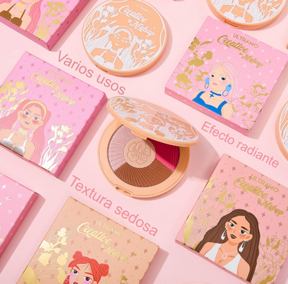 Paleta de sombras multiusos creative makeup ULTRAMO