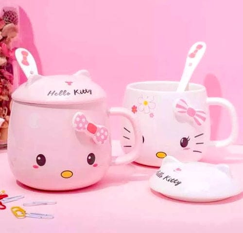 Taza Azucarera Kitty Variada (PRODUCTO FRAGIL)