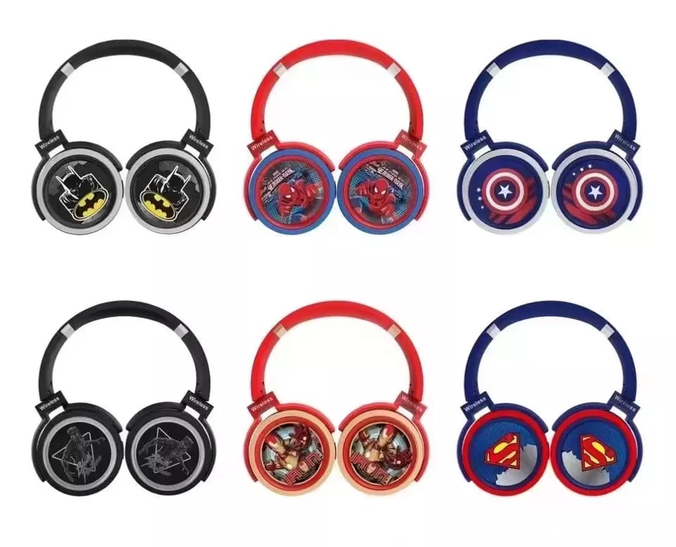 Audifonos Bluetooth Super Heroes Variado