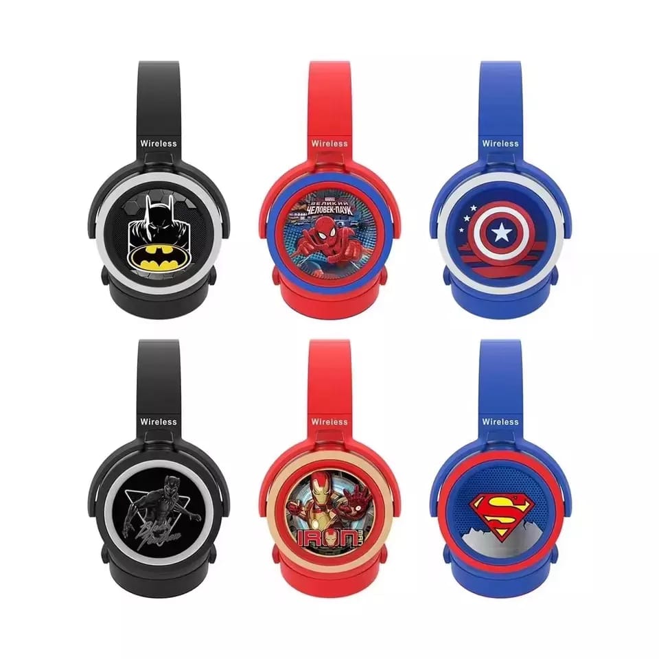 Audifonos Bluetooth Super Heroes Variado