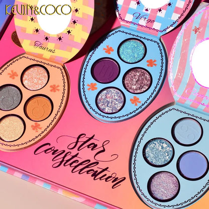 Set de Mini Paleta de Sombras Constelacion Kevin & Coco