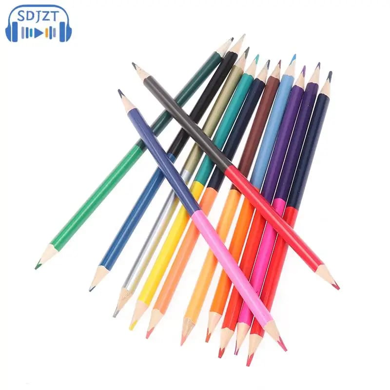 Colores Doble Punta de Color 12 pzs