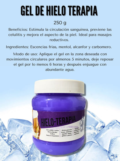 Gel reductor de Hielo Terapia DVITA