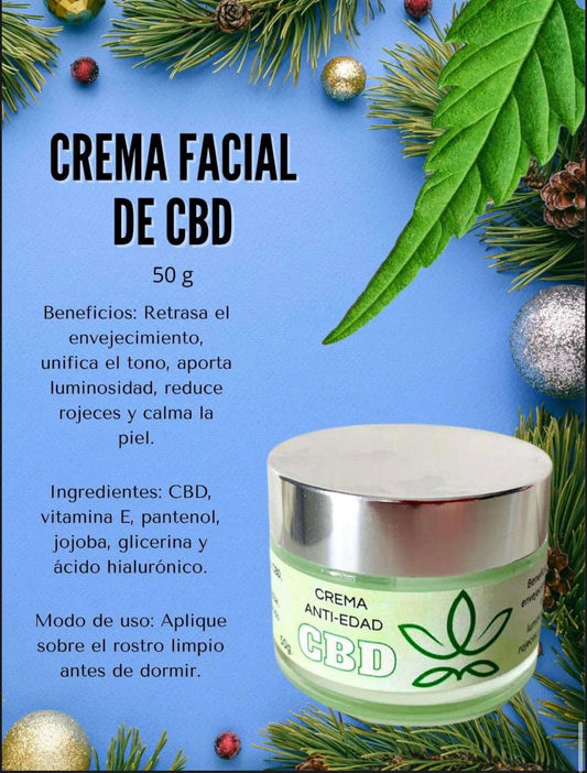 Crema facial de CBD DVITA