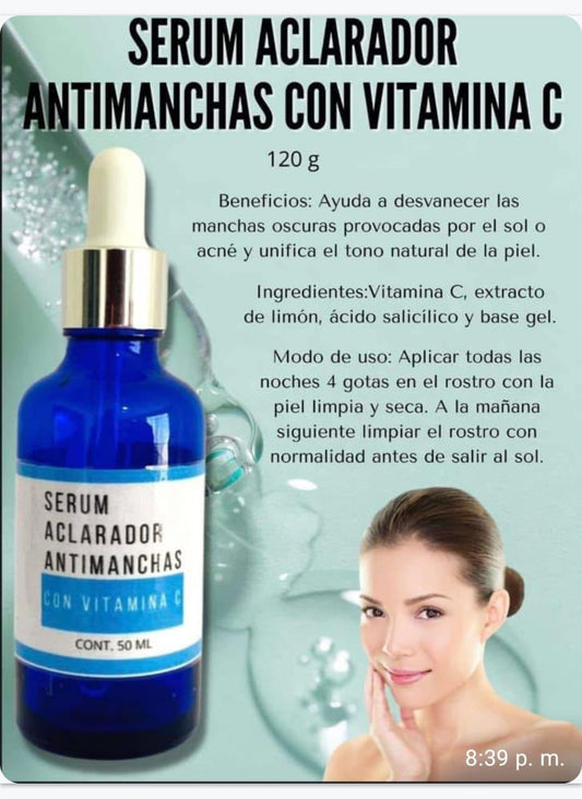 Serum aclarador antimanchas DVIDA