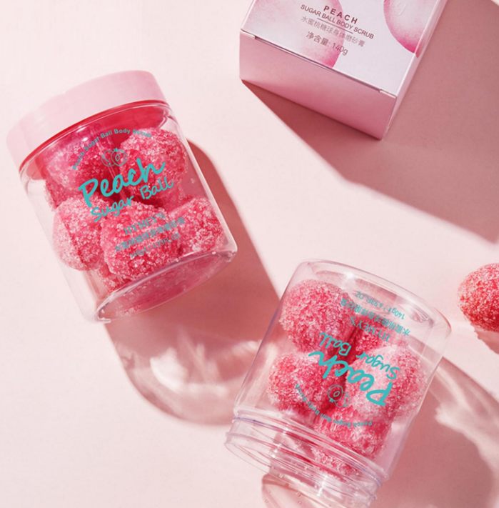 EXFOLIANTE CORPORAL DE DURAZNO