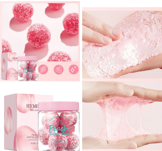 EXFOLIANTE CORPORAL DE DURAZNO