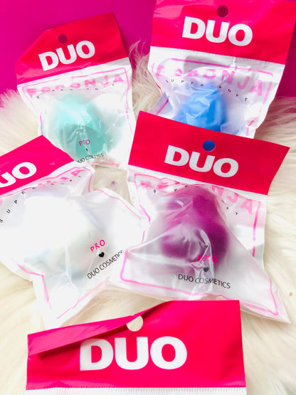 Esponja para maquillaje DUO variada