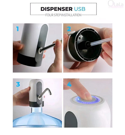 Dispensador Automatico de Agua Recargable