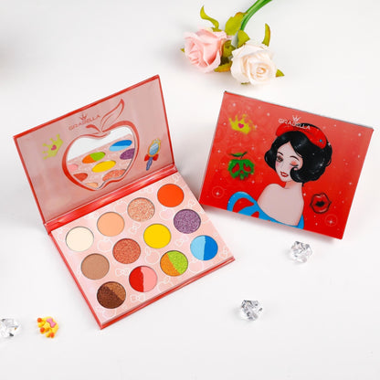 Paleta de Sombras Holograma Princesas Girabella