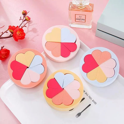 Set esponjas de maquillaje en forma de queso 🧀 calidad premium variados