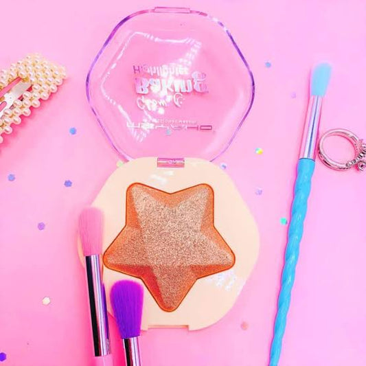 Rubores e iluminadores en forma de estrella ⭐️ Glow Brusher variado