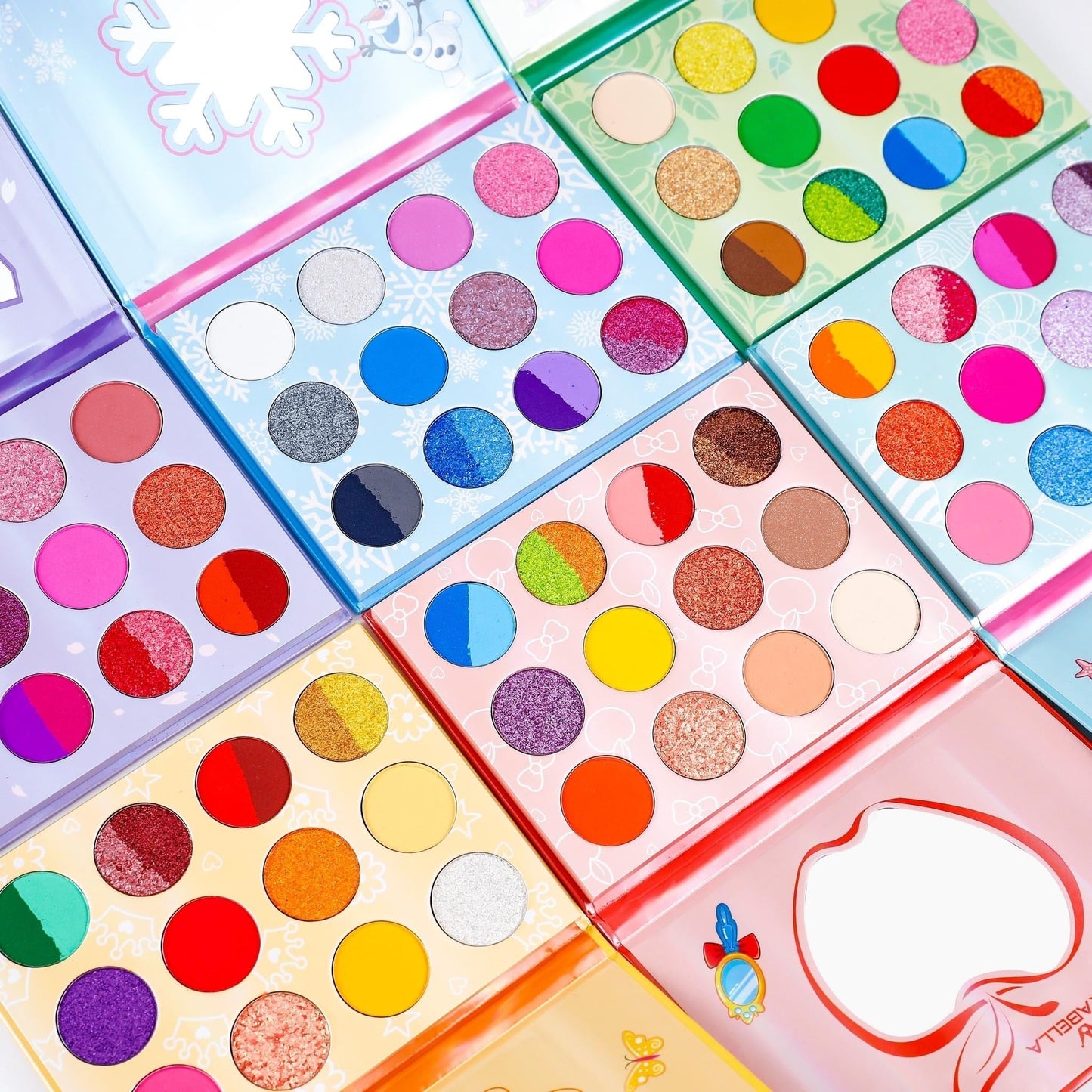 Paleta de Sombras Holograma Princesas Girabella