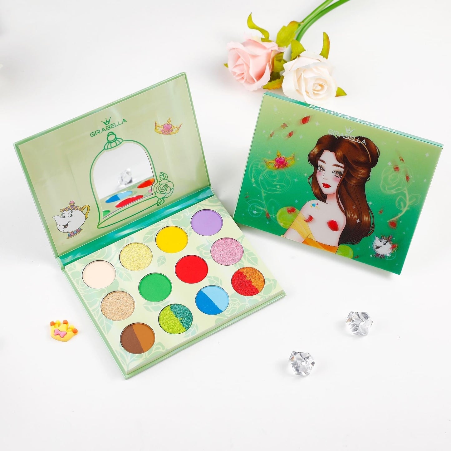 Paleta de Sombras Holograma Princesas Girabella