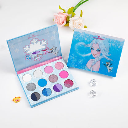 Paleta de Sombras Holograma Princesas Girabella