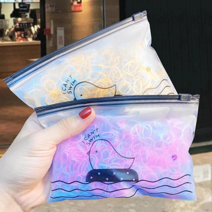 Bolsa con Ligas de Colores I can’t Swim variadas