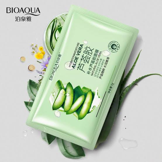 Set de 30 Masscarillas en Gel con Extracto de Aloe Vera BIOAQUA