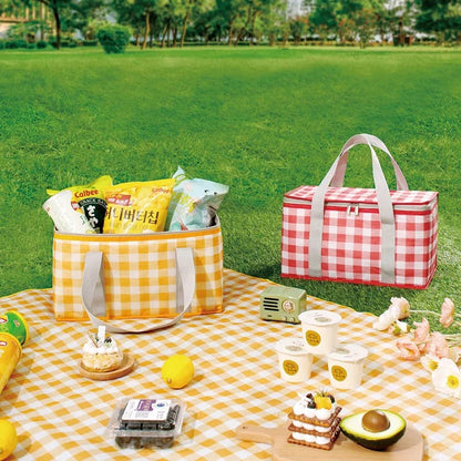 Lonchera Jumbo Tipo Picnic Variado 35 x 20 x 20 cm