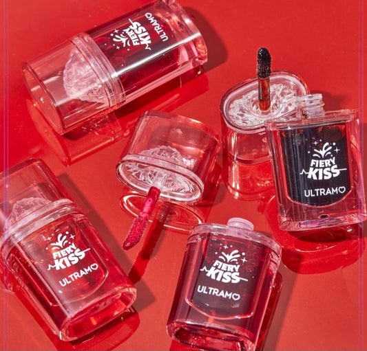Caja de 12 piezas de tinta labial  Fiery kiss ULTRAMO