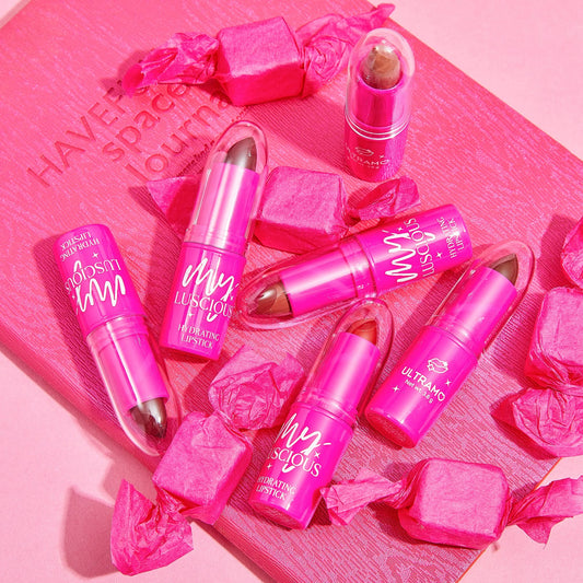 Caja de 24 labiales hidratantes en barra luscious ULTRAMO