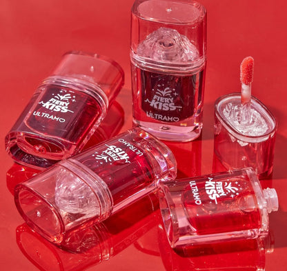 Caja de 12 piezas de tinta labial  Fiery kiss ULTRAMO