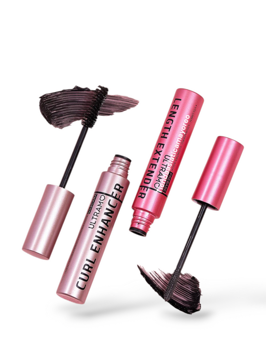 Kit para pestañas waterpoof prebase+ mascara para pestañas ULTRAMO