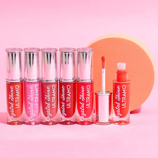 Caja de 12 aceite labial Crystal shine ULTRAMO