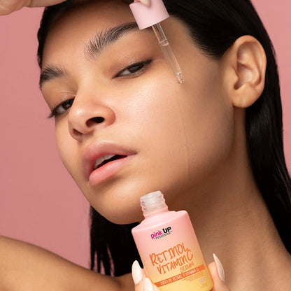 Serum facial retinol+vitamina C Pink Up