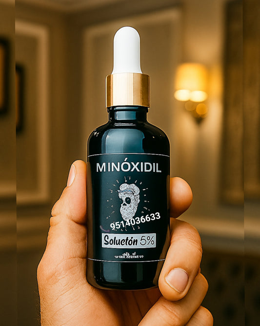 Minoxidil al 5% para cabello, barba y bigote DVITA