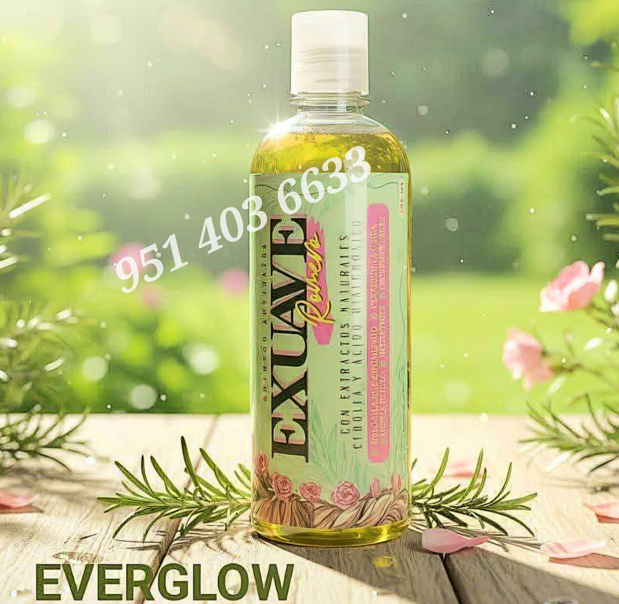 Shampoo Rapunzel-Exuave Anti-Caida con Extracto de Romero y Acido Hialuronico