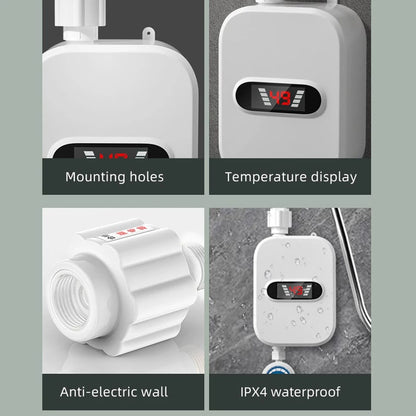 Regadera Electrica Con Calefactor