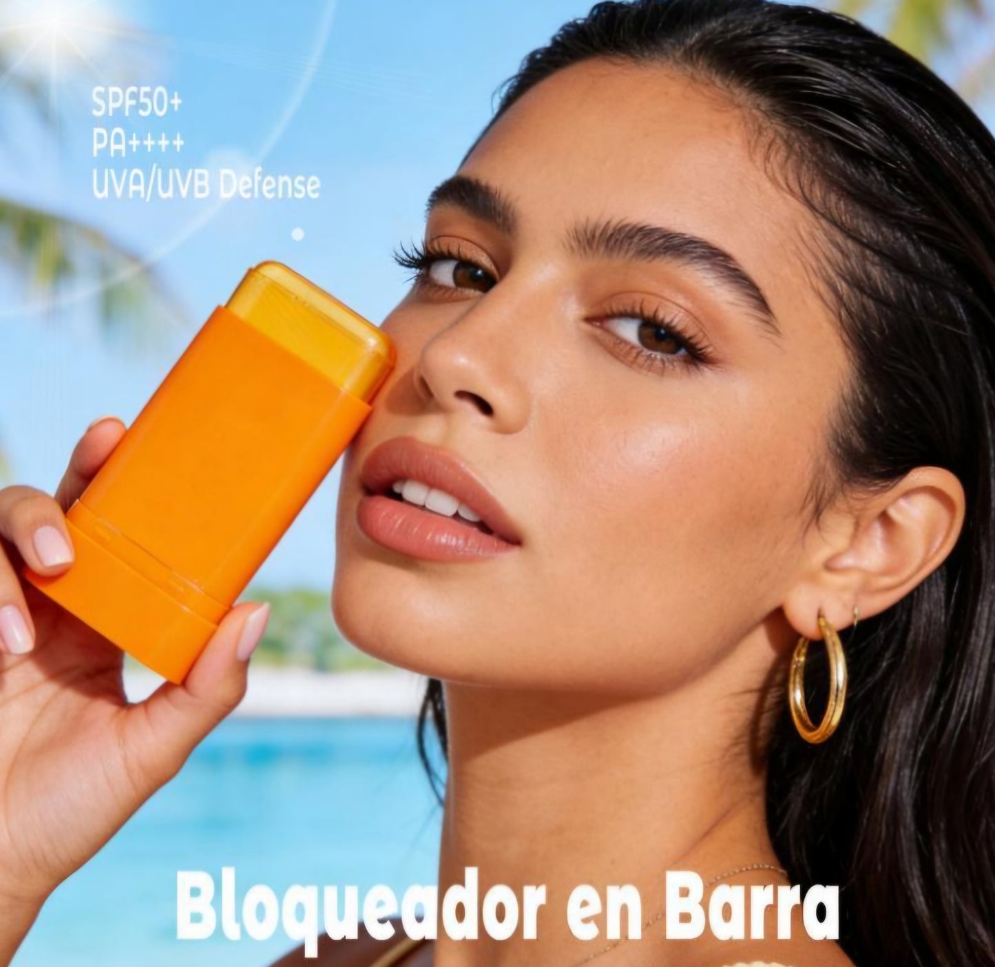Blister bloqueador solar en barra 50spf ULTRAMO