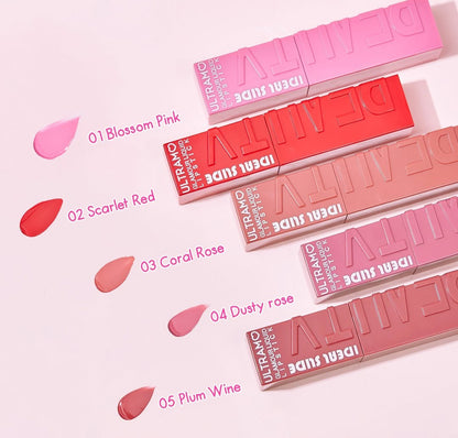 Caja de 15 piezas de labial liquido Ideal Slide ULTRAMO