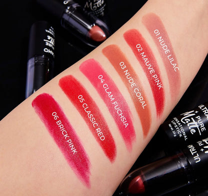 Caja de 24 labiales en barra Matte ULTRAMO