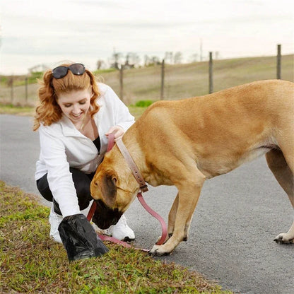 Dispensador portatil de bolsas de basura para mascotas en forma de hueso variado