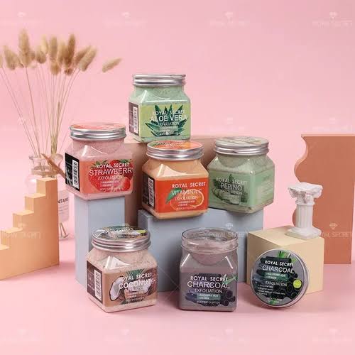 Exfoliante corporal con acido hialuronico y colageno Erha21 variado