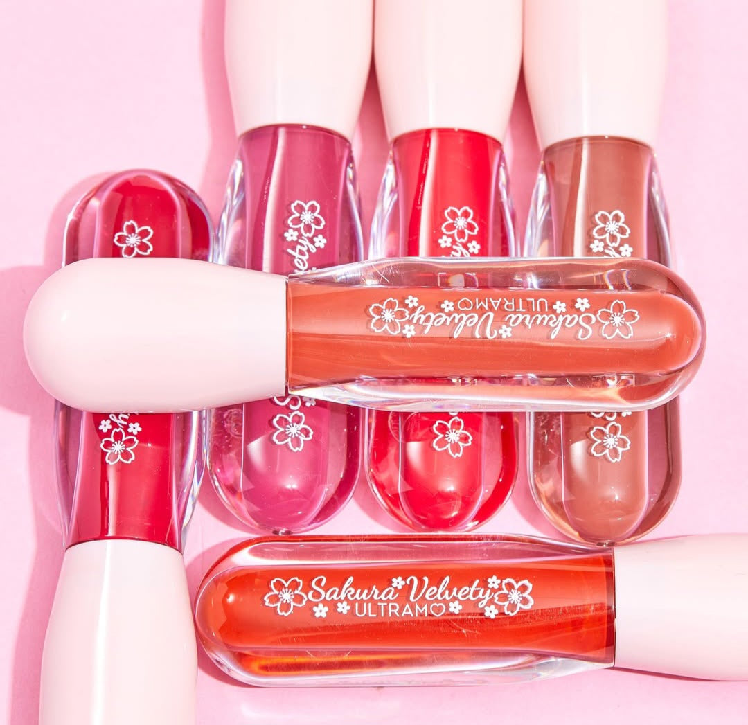 Caja de 12 piezas de labial liquido  Sakura Velvety ULTRAMO