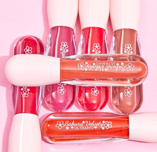 Caja de 12 piezas de labial liquido  Sakura Velvety ULTRAMO