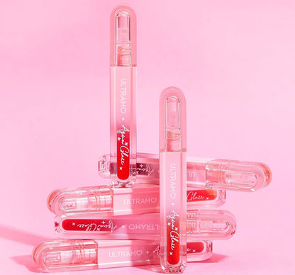 Caja de 12 piezas de brillo labial Aqua Glaze ULTRAMO