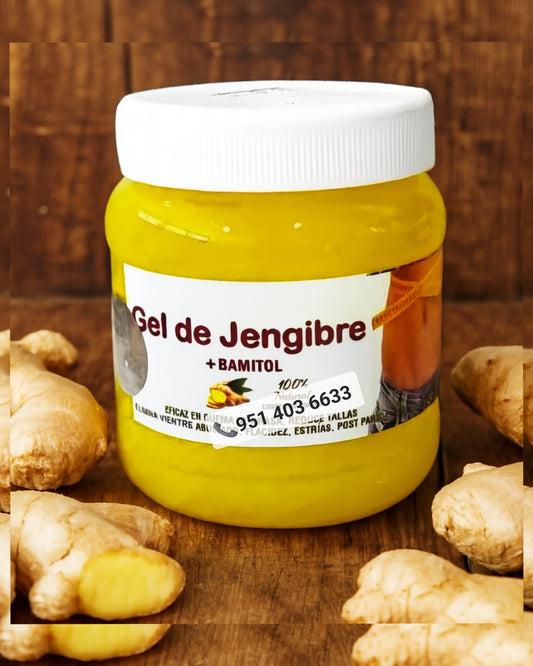 Gel corporal quema grasa de jengibre y bamitol DVITA
