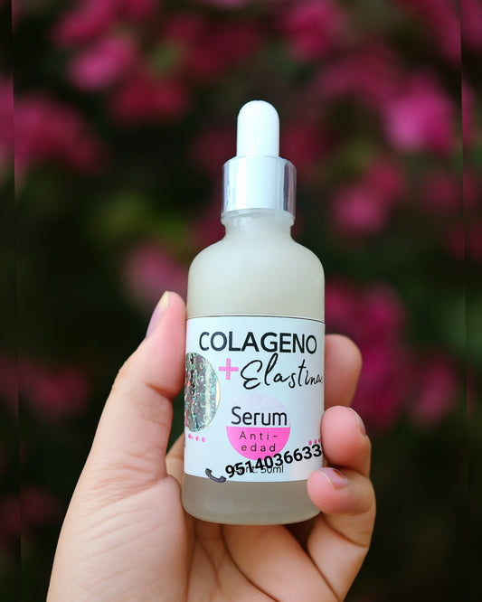 Serum facial antiedad de colageno y elastina DVITA