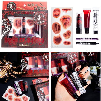 Caja de 6 set de maquillaje Noche de Santos ULTRAMO