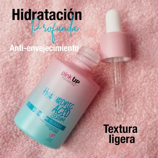 Serum facial de ácido hialuronico Pink Up