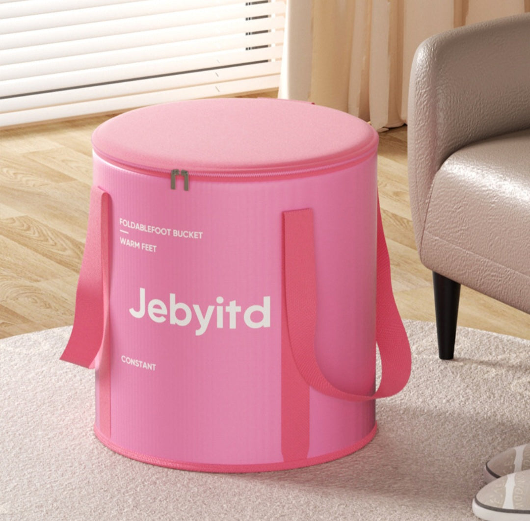 Bolsa plegable portatil para baño de píes Jebyltd variado