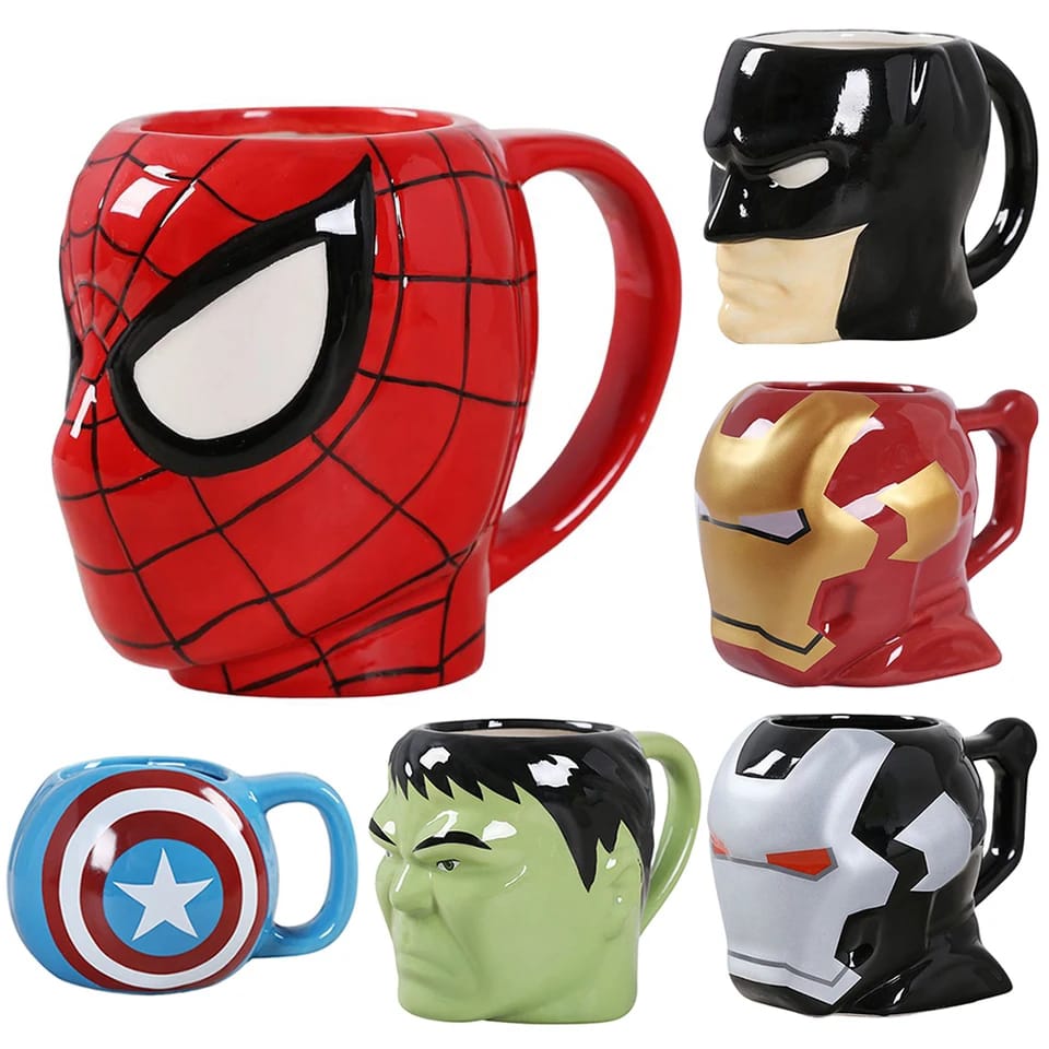 Taza Personajes marvel Variada