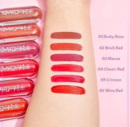 Caja de 12 piezas de labial liquido  Sakura Velvety ULTRAMO