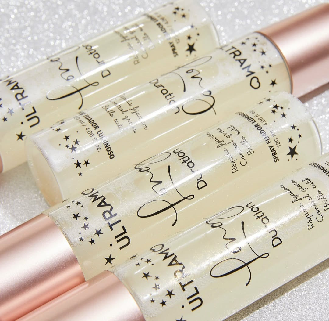 Fijador de maquillaje luminoso long duration  120ml ULTRAMO