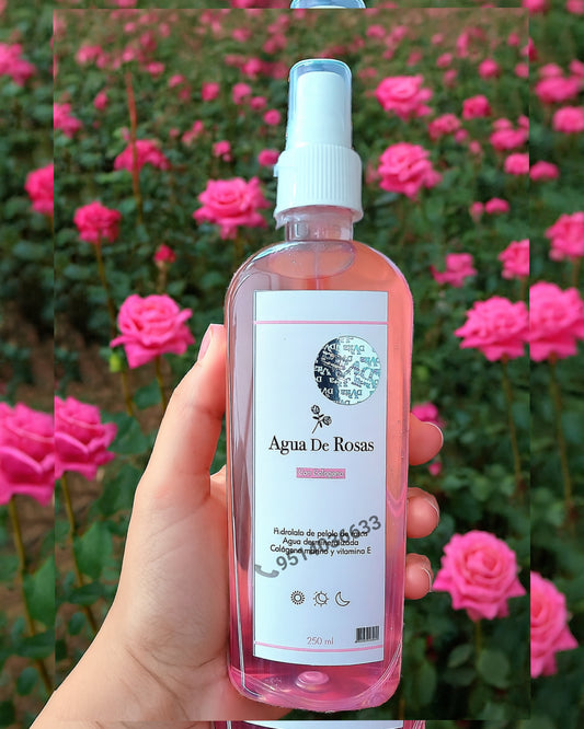 Agua de rosas+Colageno facial DVITA