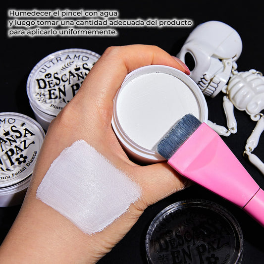 Caja con 12 pintura facial blanca Eterna  Conexion ULTRAMO