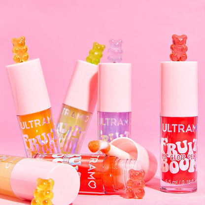 Caja de 12 piezas de brillo labial Gummies ULTRAMO